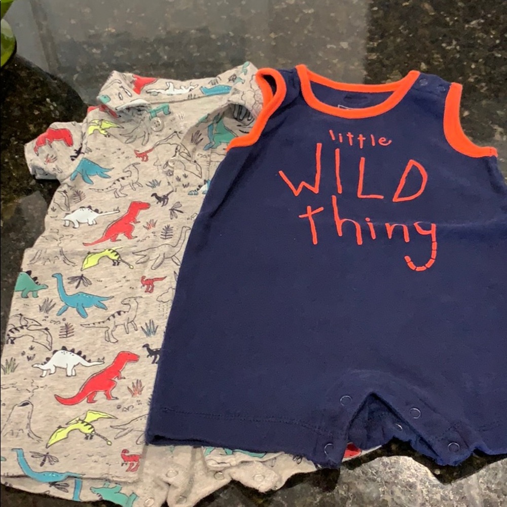 Baby Gap Rompers-lot of 2